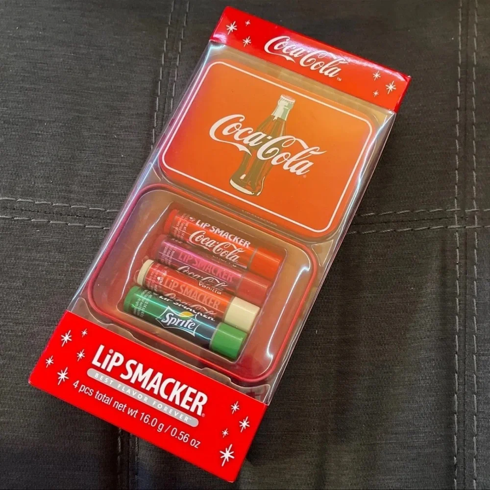 🥰🥰Coca Cola Lip Smacker with Tin🥰🥰